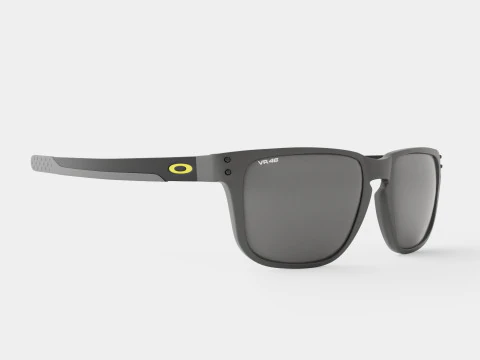 Oakley Holbrook Mix Valentino Rossi Signature Series - Prizm Black Polarized OO9384 Sport Glasses 3D Model