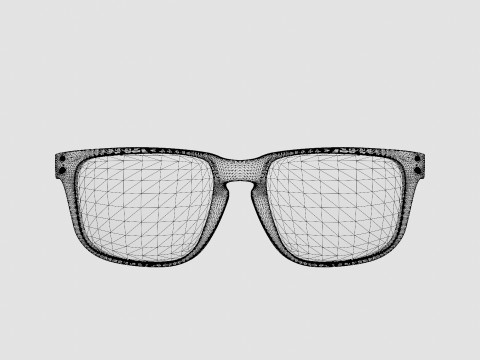 Oakley Holbrook Mix Valentino Rossi Signature Series - Prizm Black Polarized OO9384 Sport Glasses 3D Model