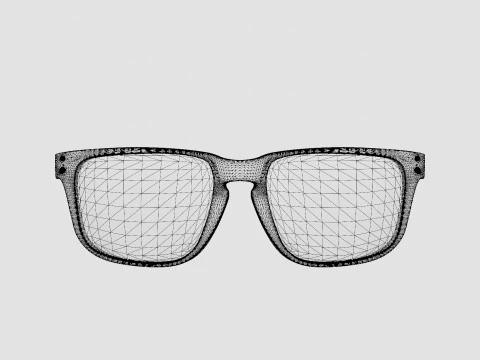 Oakley Holbrook Mix Valentino Rossi Signature Series - Prizm Black Polarized OO9384 Sport Glasses 3D Model