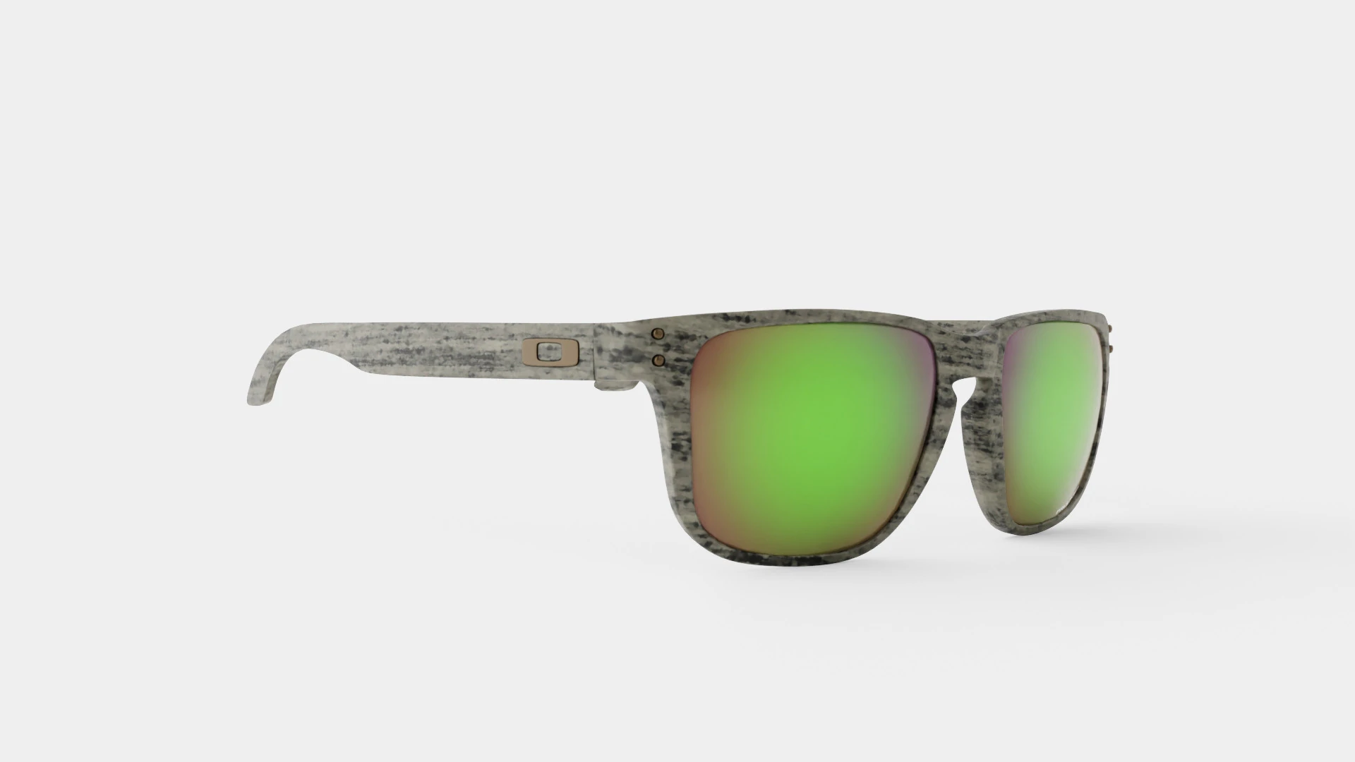 Oakley Holbrook XL Woodgrain Collection - Prizm Shallow Water Polarized OO9417 Sport Glasses 3D Model .c4d .max .obj .3ds .fbx .stl .blend 
