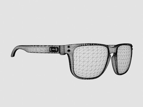Oakley Holbrook XL Woodgrain Collection - Prizm Shallow Water Polarized OO9417 Sport Glasses 3D Model