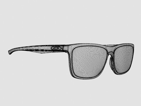 Oakley Holston Midnight Collection - Prizm Black Polarized OO9334 Sport Glasses 3D Model