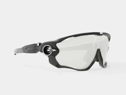 Oakley Jawbreaker - Clear Black Iridium Photochromic OO9290 Sport Glasses 3D Model