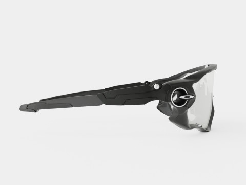 Oakley Jawbreaker - Clear Black Iridium Photochromic OO9290 Sport Glasses 3D मॉडल