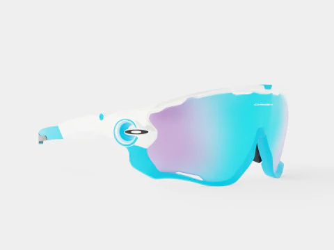 Occhiali sportivi Oakley Jawbreaker - Prizm Sapphire OO9290 Modello 3D