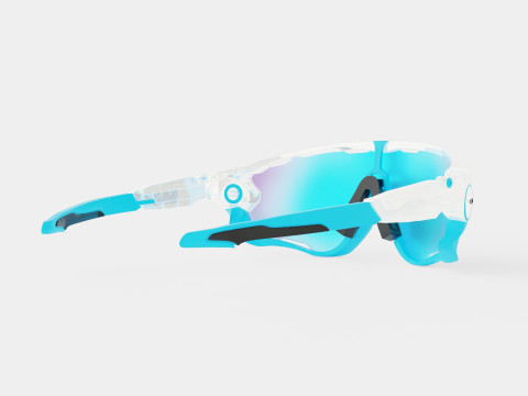 オークリー ジョウブレイカー - プリズム サファイア OO9290 スポーツ メガネ 3Dモデル