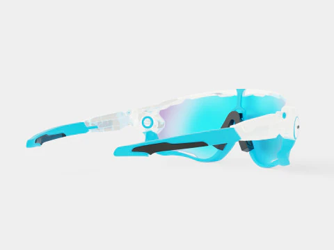 Oakley Jawbreaker - Спортивные очки Prizm Sapphire OO9290 3D Модель