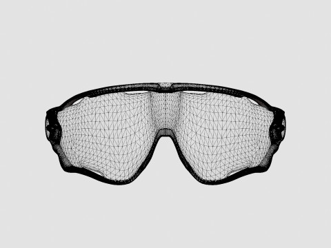 Oakley Jawbreaker - Prizm Snow Torch OO9290 Sport Glasses Model 3D