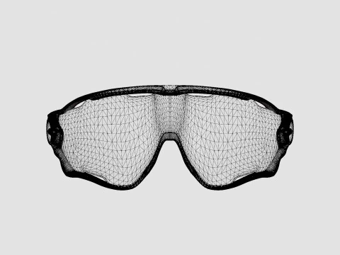 Oakley Jawbreaker - Prizm Snow Torch OO9290 Sport Glasses 3D Model