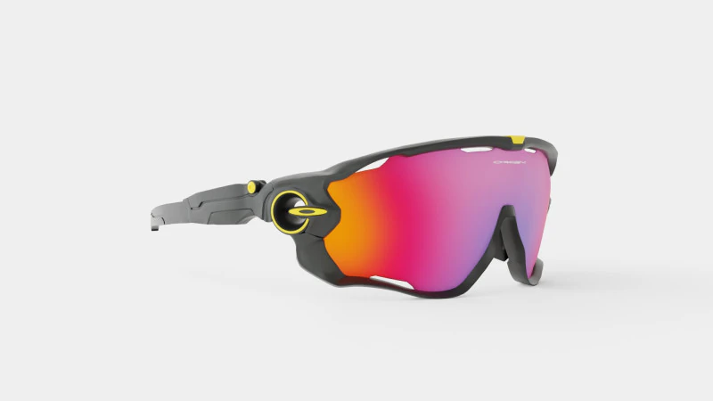 Oakley Jawbreaker Tour de France 2019 Edition - Prizm Road OO9290 Sport Glasses 3D Model .c4d .max .obj .3ds .fbx .stl .blend