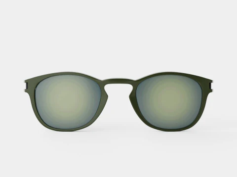 Oakley Latch - Emerald Iridium OO9265 Sport Glasses 3D Model