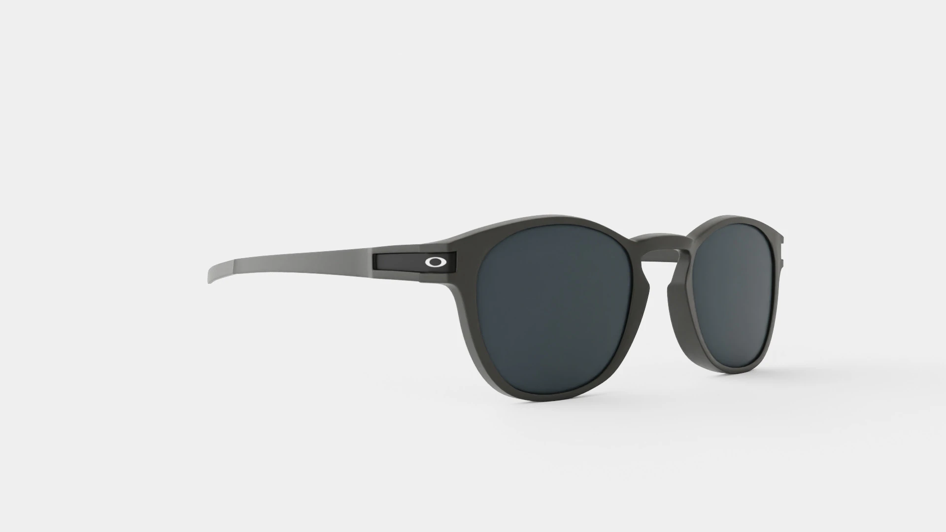 Oakley Latch - Grey OO9265 Sport Glasses 3D Model .c4d .max .obj .3ds .fbx .stl .blend 