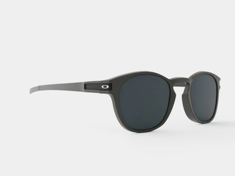 Oakley Latch - &Oacute;culos Esportivos Cinza OO9265 Modelo 3D