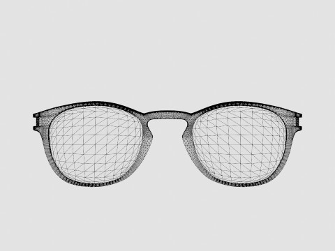 Oakley Latch - Grey OO9265 Sport Glasses Modelo 3D