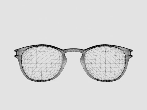Oakley Latch - Grey OO9265 Sport Glasses 3D Model