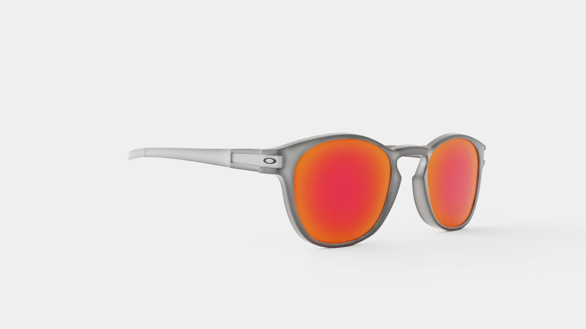 Oakley Latch - Ruby Iridium OO9265 Sport Glasses 3D Model .c4d .max .obj .3ds .fbx .stl .blend 