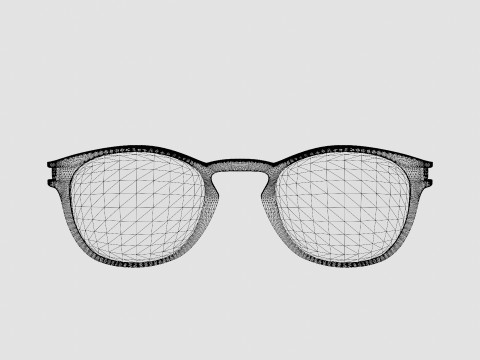 Oakley Latch - Ruby Iridium OO9265 Sport Glasses 3D Model