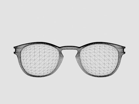 Oakley Latch - Ruby Iridium OO9265 Sport Glasses 3D Model