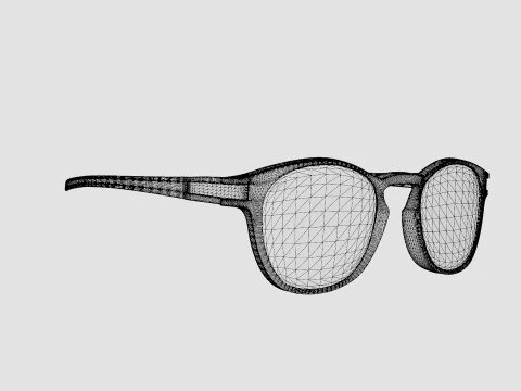 Oakley Latch - Ruby Iridium OO9265 Sport Glasses 3D Model