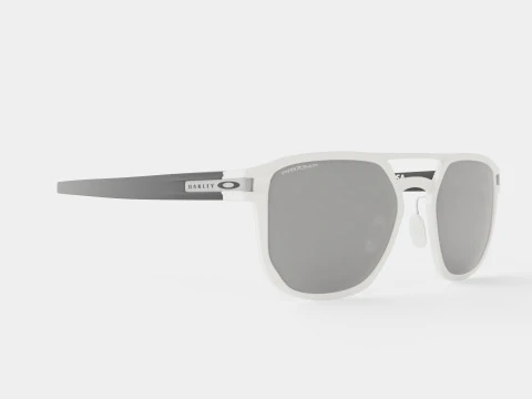 Oakley Latch Alpha - Prizm Black Polarized OO4128 Sport Glasses 3D Model