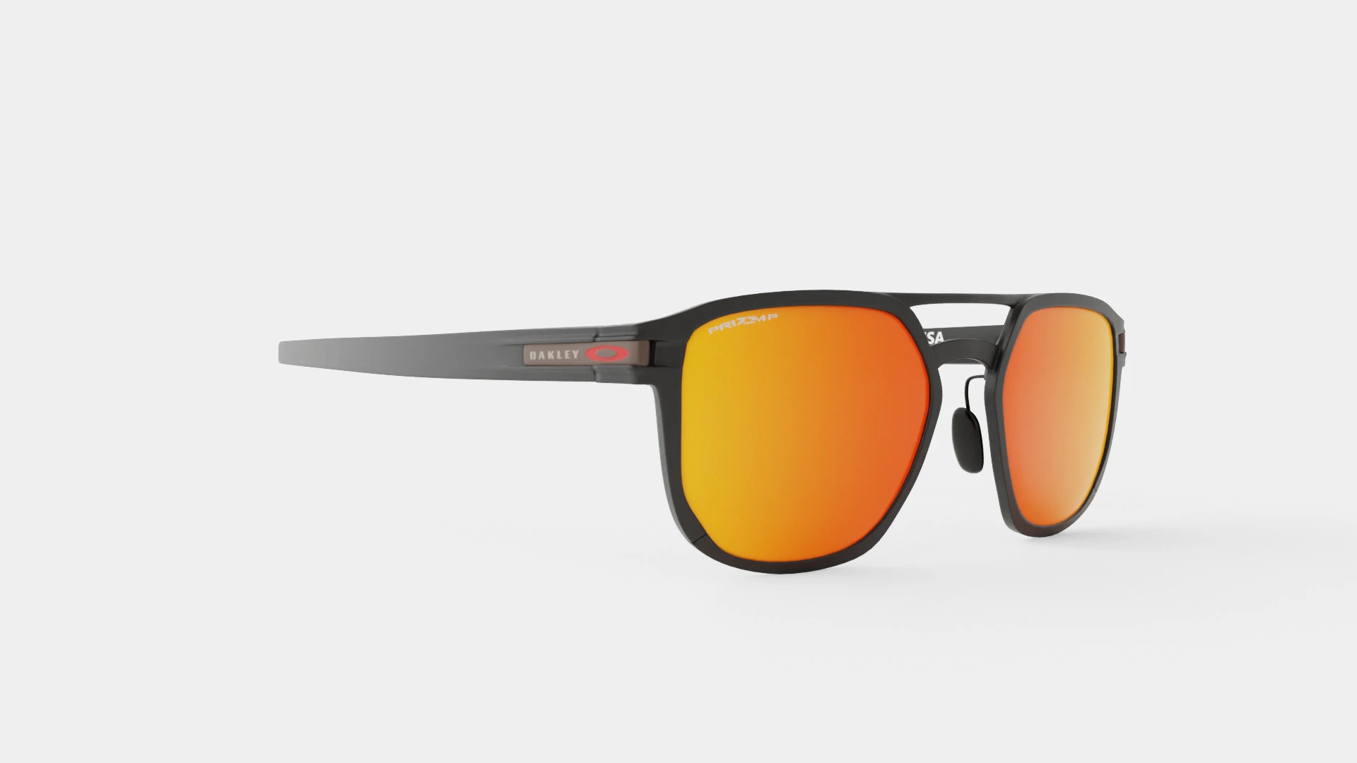Oakley Latch Alpha - Prizm Ruby Polarized OO4128 Sport Glasses 3D Model .c4d .max .obj .3ds .fbx .stl .blend 