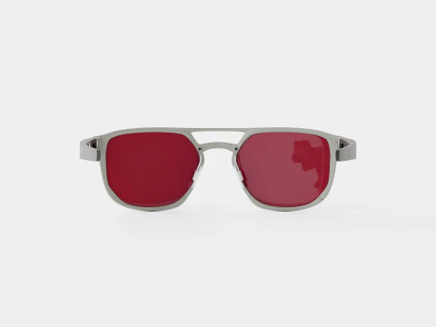 Oakley Latch Alpha - Prizm Sapphire Polarized OO4128 Sport Glasses 3D Model