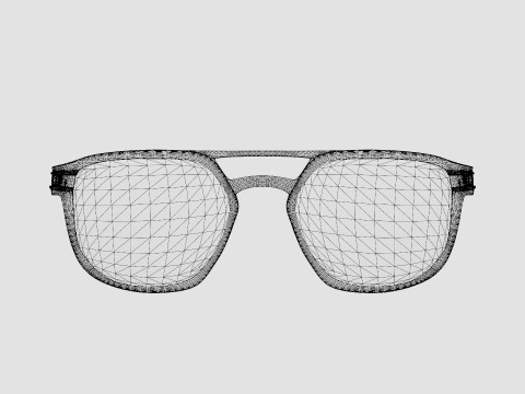 Oakley Latch Alpha - Prizm Sapphire Polarized OO4128 Sport Glasses 3D Model