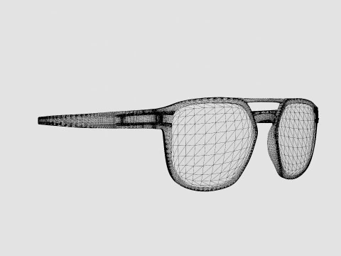 Oakley Latch Beta - Prizm 24k Polarized OO9436 Sport Glasses 3D Model