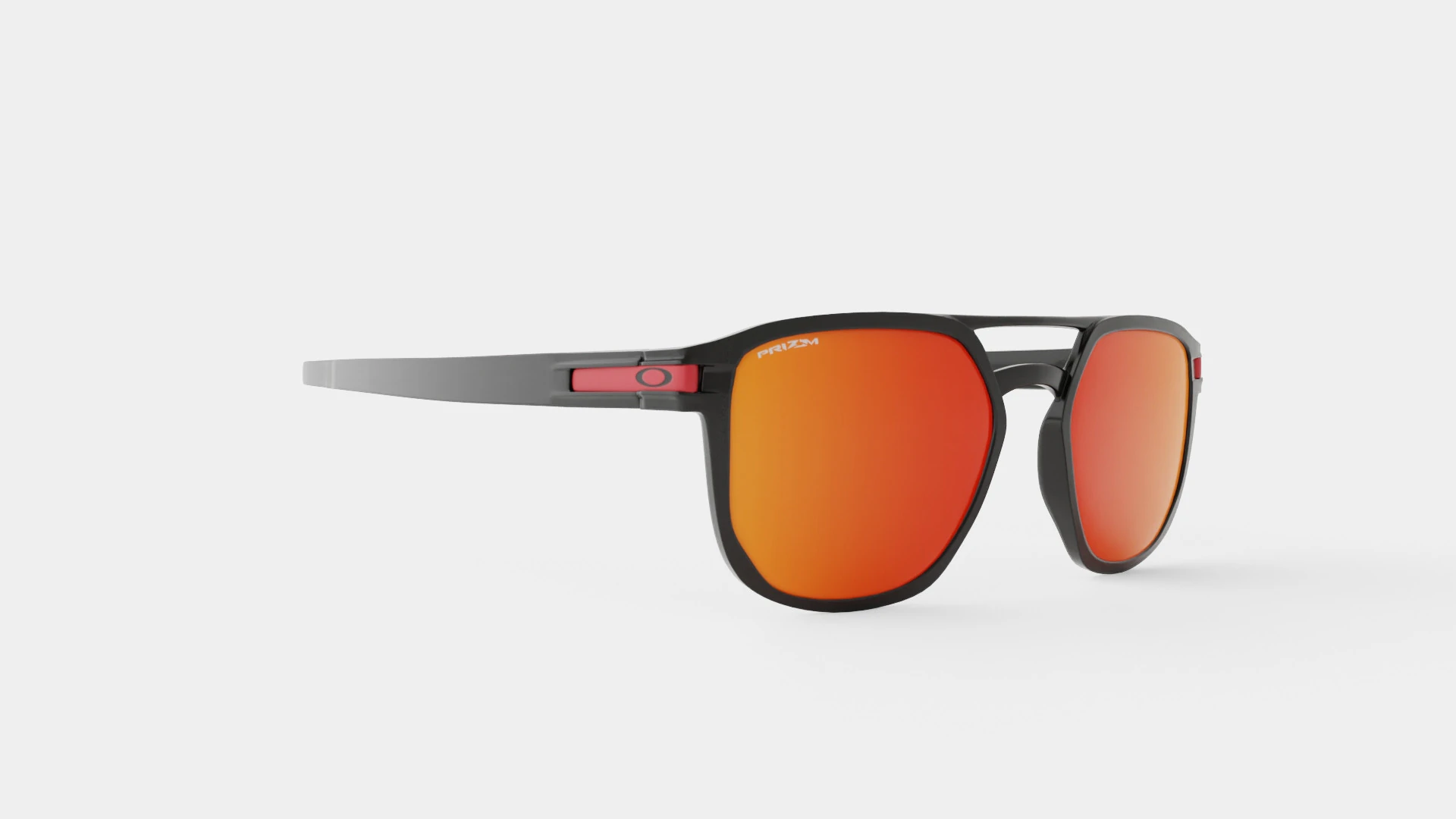 Oakley Latch Beta - Prizm Ruby OO9436 Sport Glasses 3D Model .c4d .max .obj .3ds .fbx .stl .blend