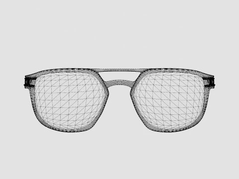 Oakley Latch Beta - Prizm Ruby OO9436 Sport Glasses 3D Model
