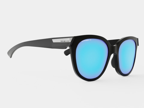 Oakley Low Key Prizm Sapphire Polarized OO9433 Sport Glasses 3D