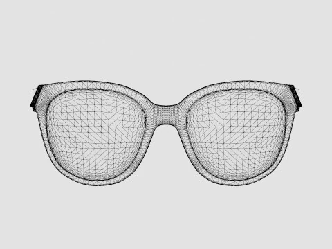 Oakley Low Key - Prizm Sapphire Polarized OO9433 Sport Glasses 3D Model