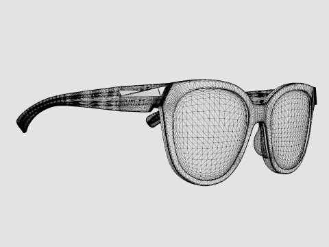 Oakley Low Key - Prizm Sapphire Polarized OO9433 Sport Glasses 3D Model