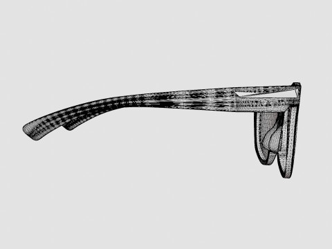 Oakley Low Key - Prizm Sapphire Polarized OO9433 Sport Glasses 3D 模型