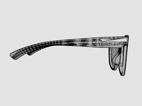 Oakley Low Key - Prizm Sapphire Polarized OO9433 Sport Glasses 3D Model