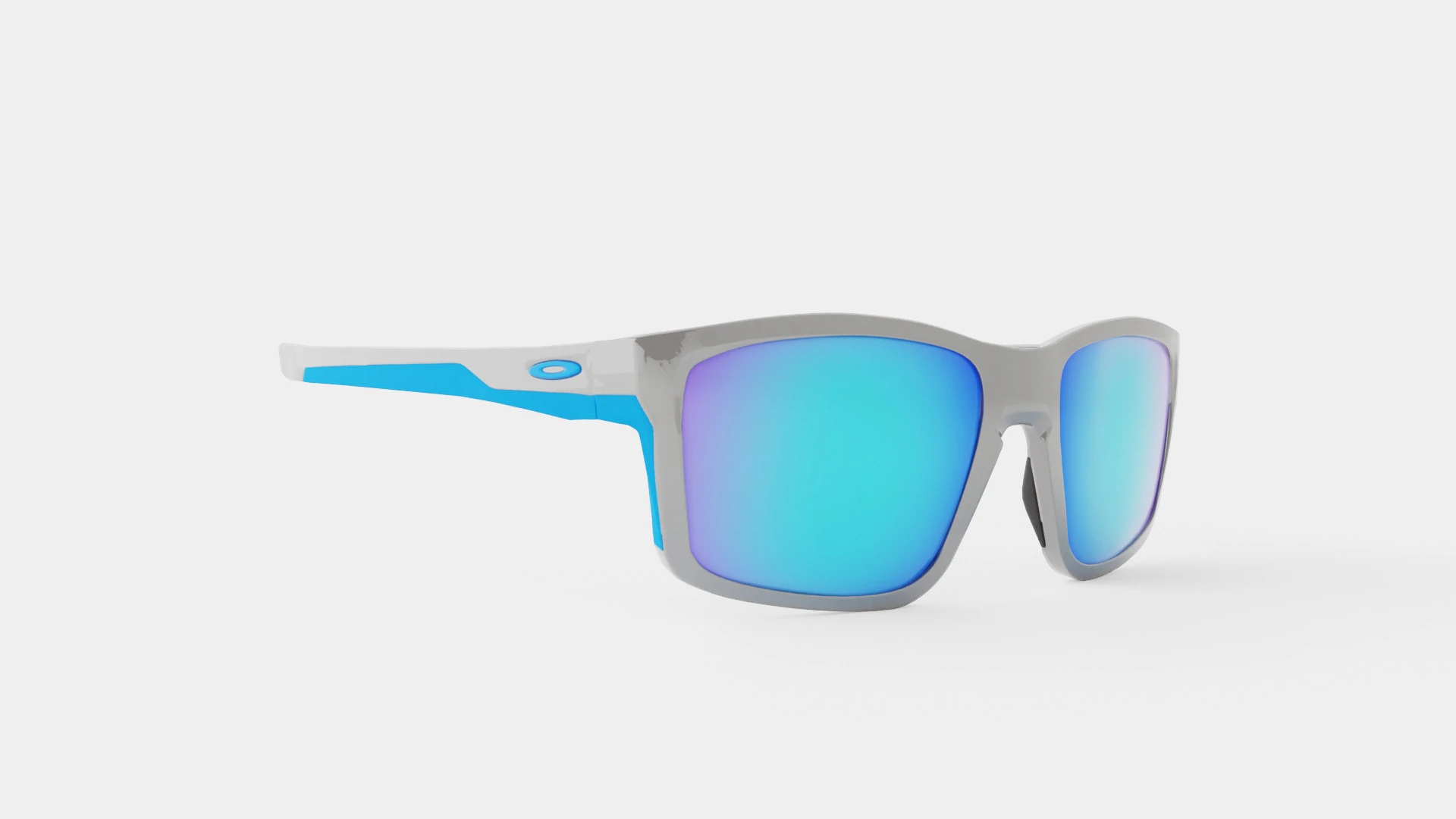 Oakley Mainlink - Sapphire Iridium OO9264 Sport Glasses 3D Model .c4d .max .obj .3ds .fbx .stl .blend 