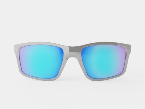 Oakley Mainlink - Sapphire Iridium OO9264 Sport Glasses Modelo 3D
