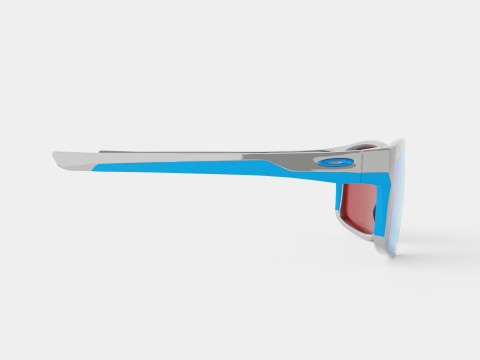 Oakley Mainlink - Sapphire Iridium OO9264 Sport Glasses Modelo 3D