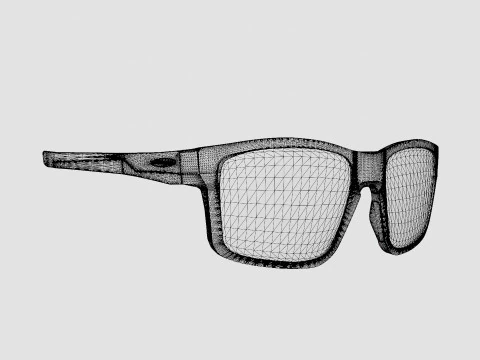 Oakley Mainlink - Sapphire Iridium OO9264 Sport Glasses 3D Model