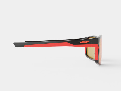 Oakley Mainlink XL - Prizm Ruby Polarized OO9264 Sport Glasses 3D Model
