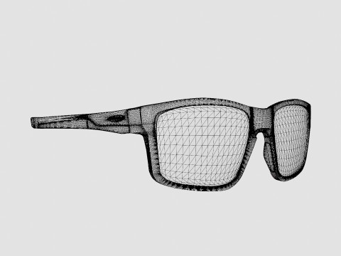 Oakley Mainlink XL - Prizm Ruby Polarized OO9264 Sport Glasses 3D Model