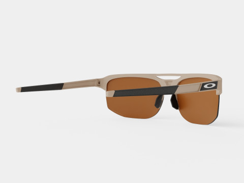 Oakley Mercenary - Prizm Tungsten Polarized OO9424 Sport Glasses 3D Model