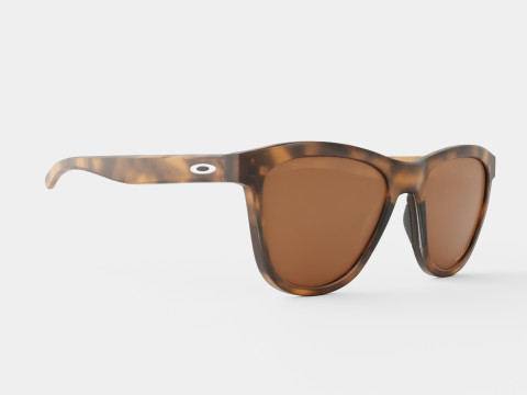 Oakley Moonlighter - Prizm Tungsten Polarized OO9320 Sport Glasses Model 3D
