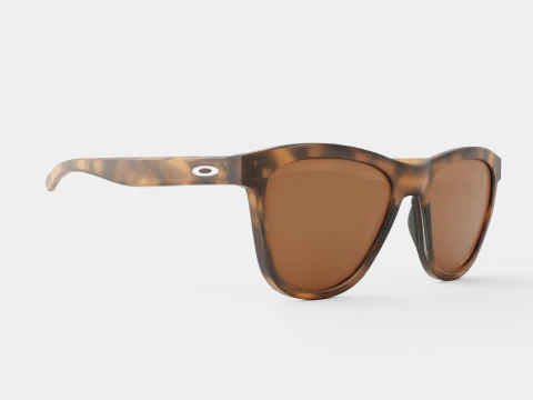 Oakley Moonlighter - Lunettes de sport polaris&eacute;es Prizm Tungsten OO9320 Modèle 3D