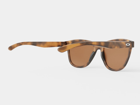 Oakley Moonlighter - Prizm Tungsten Polarized OO9320 Sport Glasses 3D Model
