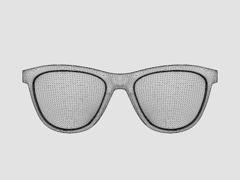 Oakley Moonlighter - Prizm Tungsten Polarized OO9320 Sport Glasses 3D Model