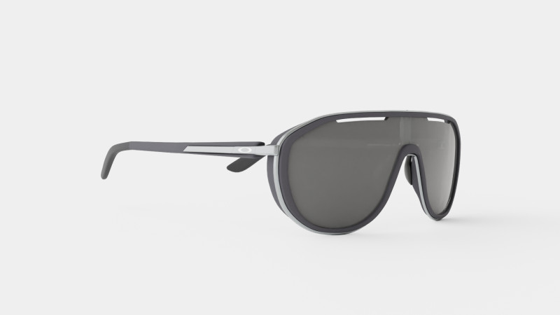 Oakley Outpace - Prizm Black OO4133 Sport Glasses 3D Модель .c4d .max .obj .3ds .fbx .stl .blend