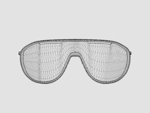 Oakley Outpace - Prizm Black OO4133 Sport Glasses 3D Модель