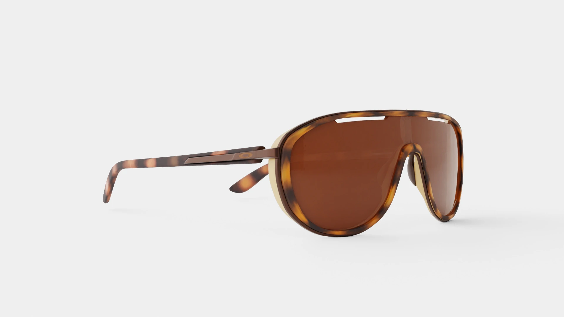 Oakley Outpace - Prizm Tungsten OO4133 Sport Glasses 3D Model .c4d .max .obj .3ds .fbx .stl .blend