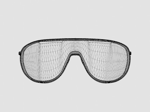 Oakley Outpace - Prizm Tungsten OO4133 Sport Glasses Model 3D
